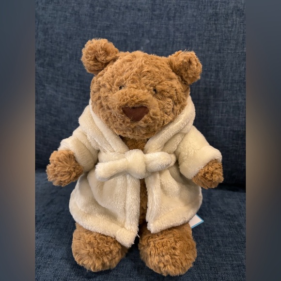 Jellycat Bartholomew Bear Bathrobe *rare - Picture 1 of 3